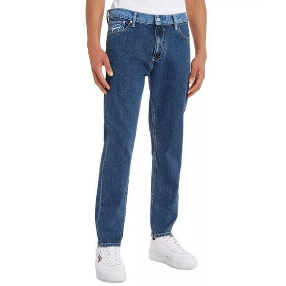 Tommy Jeans Men's Dad Regular Tapered Fit Jeans - Denim Light 34x32
